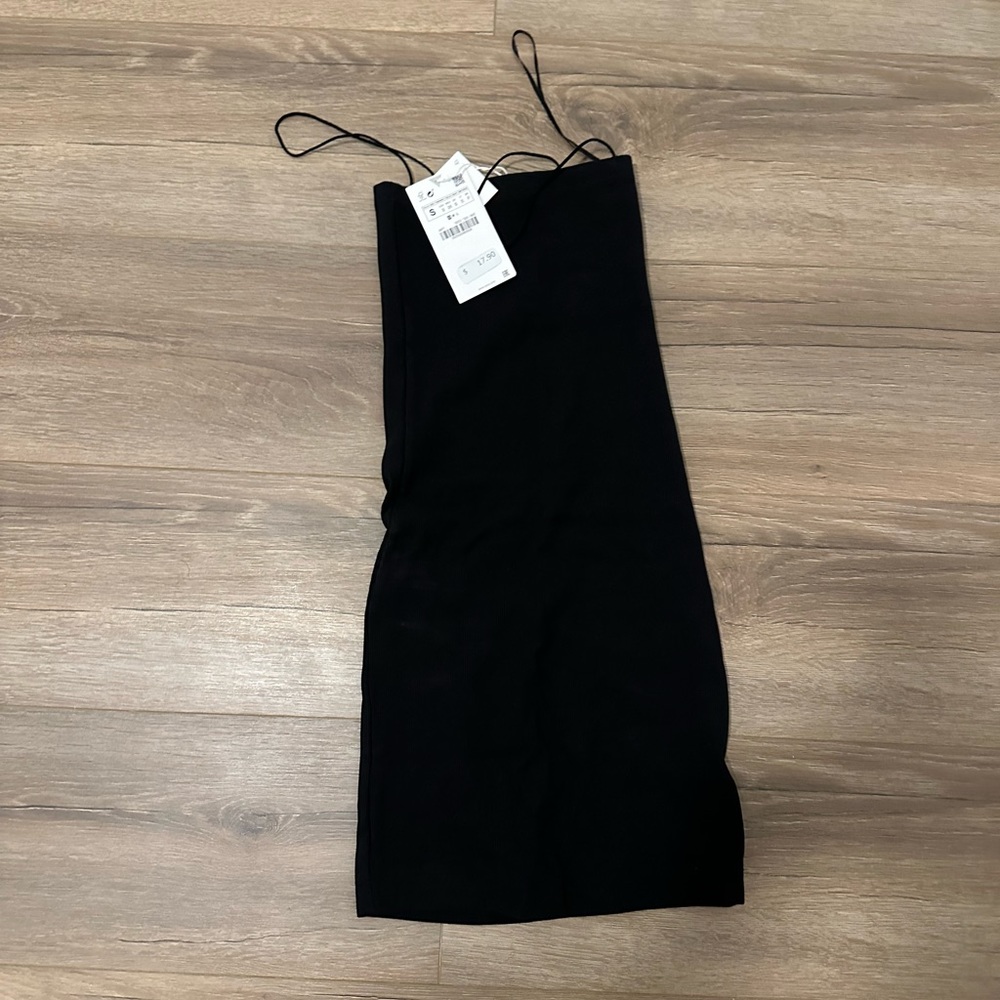 Zara Ribbed Tube Dress